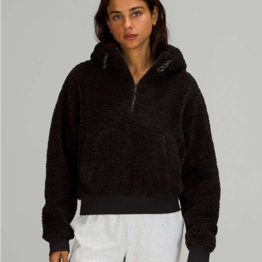 Lululemon Textured Fleece 1/2 Zip